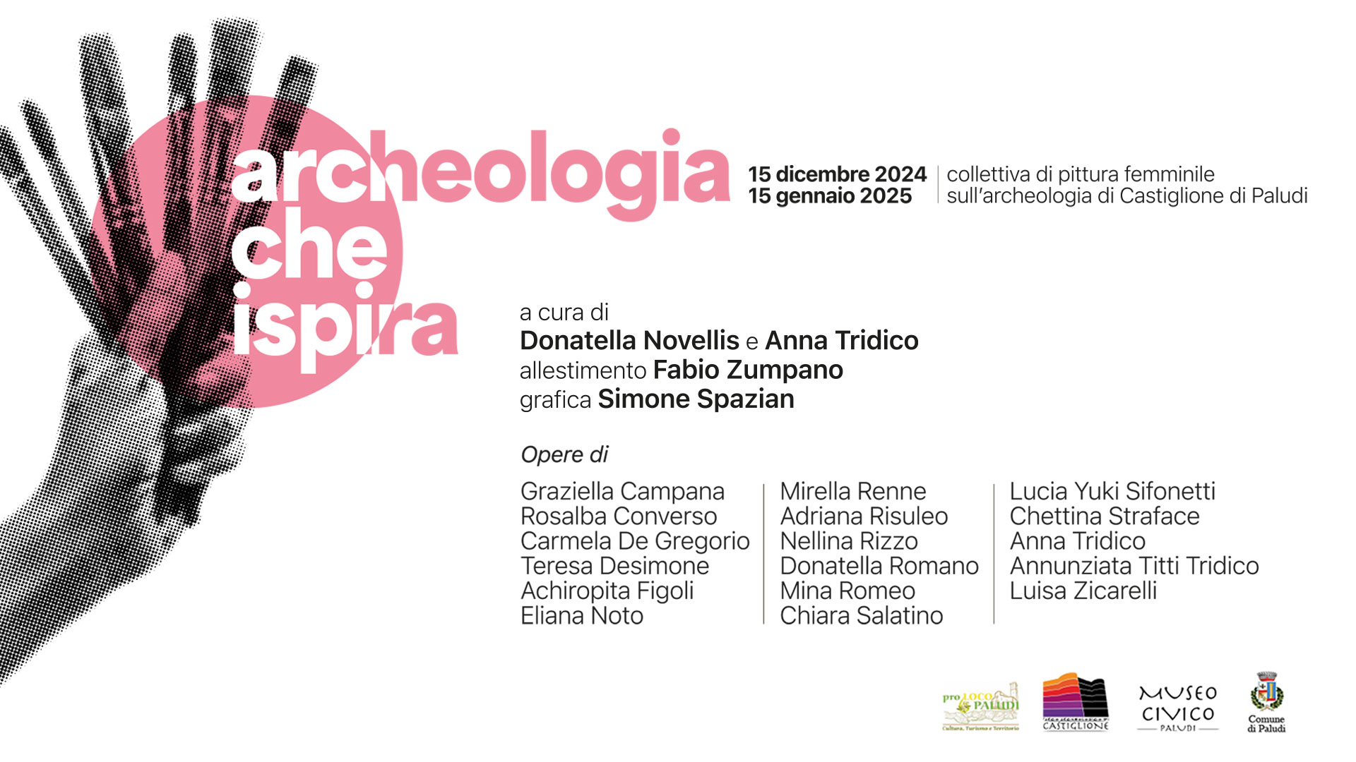 ARCHEOLOGIA CHE ISPIRA. Collettiva di pittura femminile ispirata all'archeologia di Castiglione di Paludi